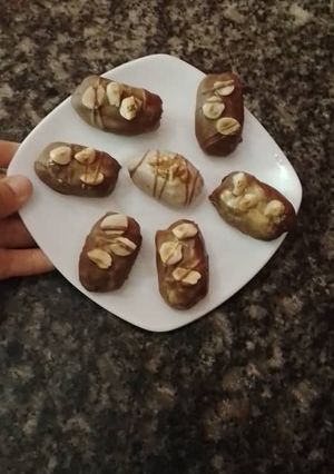 صورة لوصفة تمر محشي للمناسبات