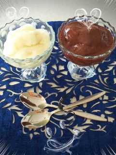عکسی از دستور بستنی خونگی خوش مزه من