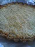 Tarta de coco y dulce de leche sin gluten