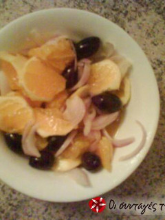 A picture of Orange salad.