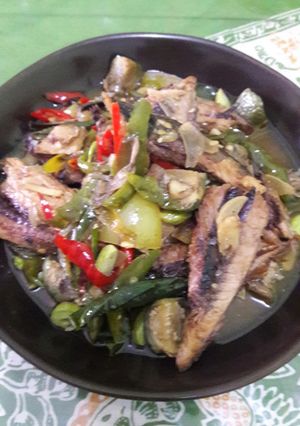 Foto resep Pindang tongkol cabe ijo pete
