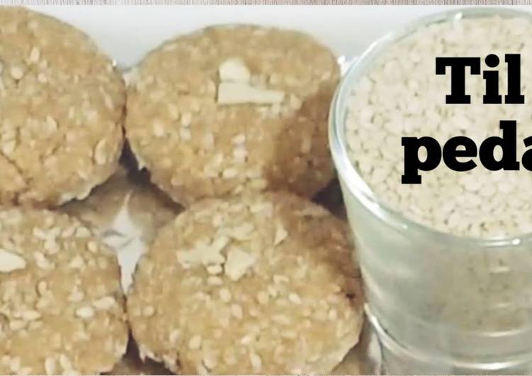 Make Til Peda Using only 3 Ingredients