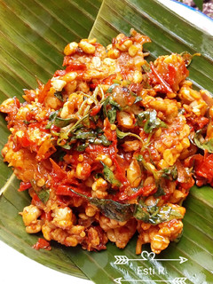 Foto resep 🍂🍂Penyet Kemangi Tempe
