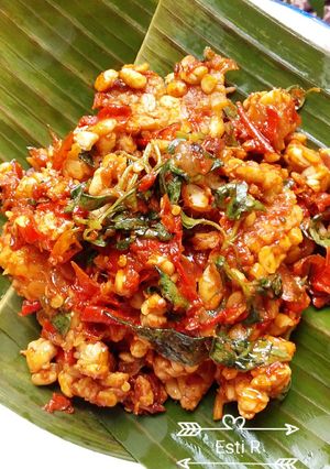 Foto resep 🍂🍂Penyet Kemangi Tempe