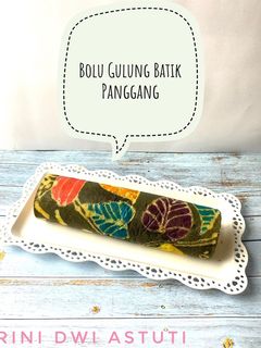 Foto resep Bolu Gulung Batik Panggang