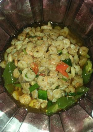 Foto resep Tumis udang