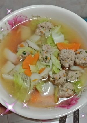 รูปของ แกงจืดหมูสับผักรวมมิตร