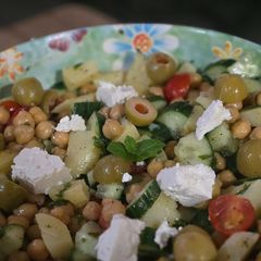 A picture of Simple potato salad.