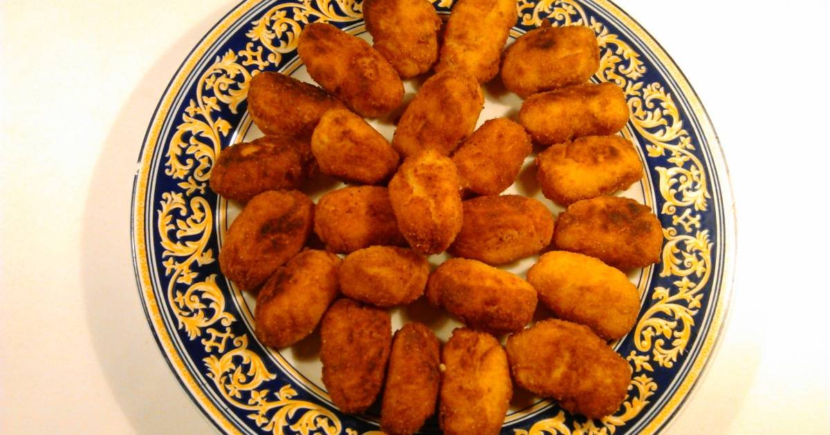Croquetas de pollo y huevo duro Receta de cocinas caseras Cookpad