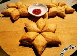 Une photo de 🍽️ Feuilletés knackis ketchup !! 🍽️