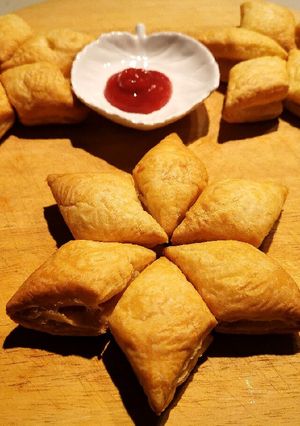Une photo de 🍽️ Feuilletés knackis ketchup !! 🍽️
