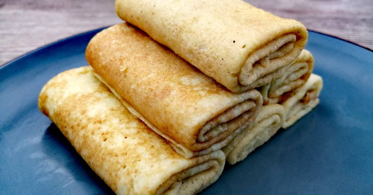 Блинчики с кабачками на молоке