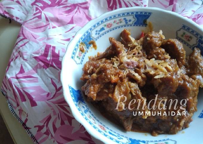 Rendang daging sapi 🐮