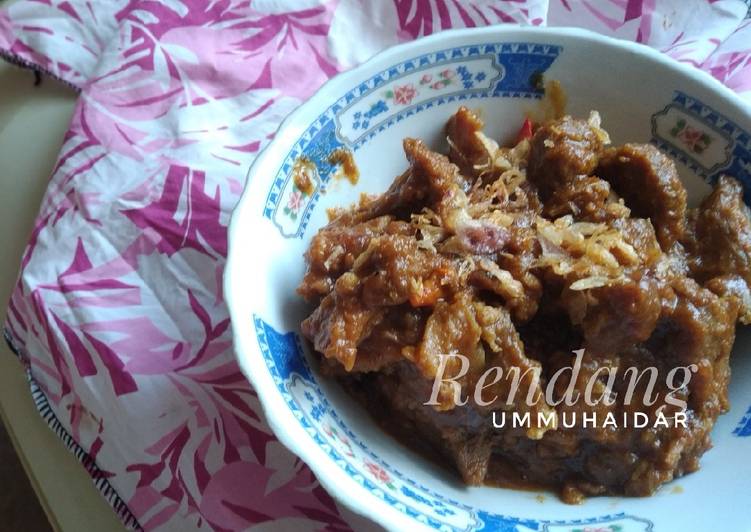 Rendang daging sapi ?