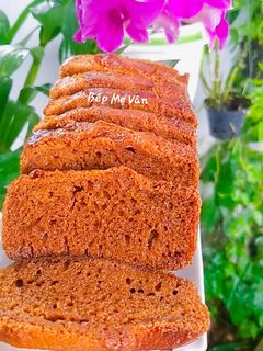 Hình của món Bánh bò nướng đường thốt nốt.