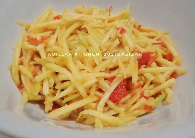 Sambel Mangga Muda (sambel pencit)