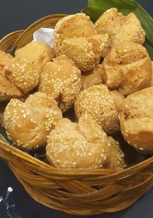 Foto resep Onde-onde pletek (kue ketawa)