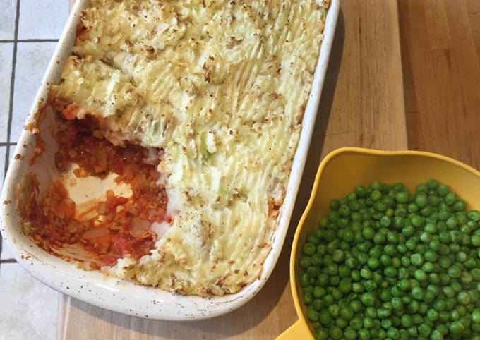 Step-by-Step Guide to Prepare Homemade Cottage Pie (Vegan)