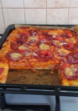 Pizza recept fotója