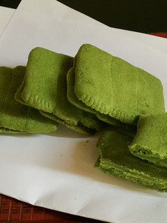 Una foto de Langue-de-Chat de Matcha