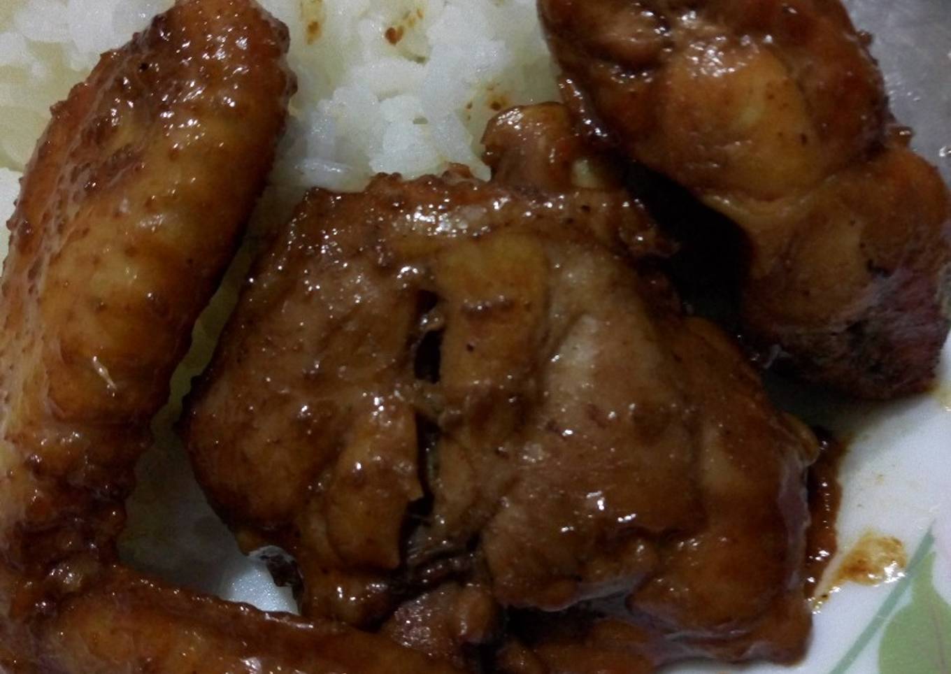 Teriyaki chicken - dry fry