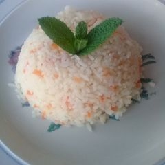 A picture of Carrot rice.