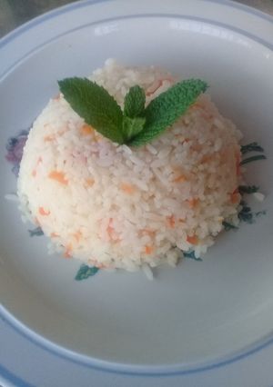 A picture of Carrot rice.