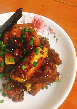 Hình của món Hùng xíu sườn heo.