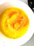 Crema de zanahoria con curry