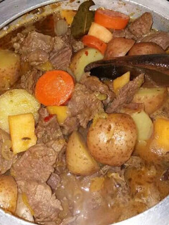Una foto de Estofado de res