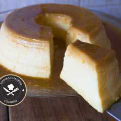 A picture of Flan de leche condensada.