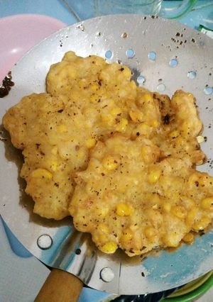 Foto resep Dadar Jagung eggless praktis tanpa ulek