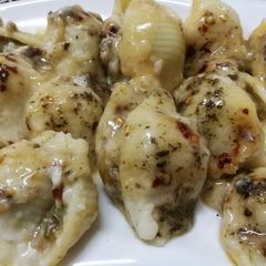 Stuffed Shell lasagna A picture of Stuffed Shell lasagna.