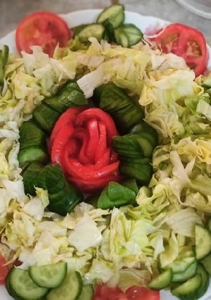 عکسی از دستور دیزاین سالاد