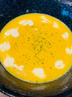A picture of Creamy Pumpkin Soup.