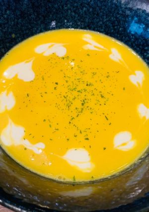 A picture of Creamy Pumpkin Soup.