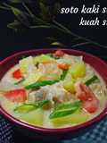Soto Kaki Sapi Kuah Susu
