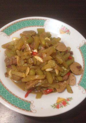 Foto resep Oseng labu terasi