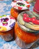 Лечо из баклажанов и болгарского перца на зиму