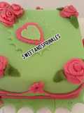 Fondant Birthday Cake