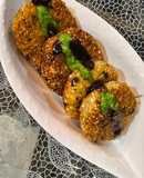 Makhana sabudana tikki