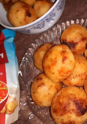 A picture of Rice Flour Kachori Healthy and Spicy Nonfried.