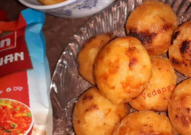 Easiest Way to Prepare Super Quick Homemade Rice Flour Kachori Healthy and Spicy Nonfried