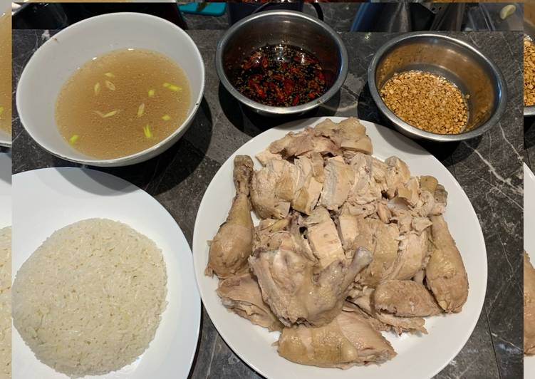 Cara Gampang Membuat Nasi Ayam Hainan (Hainanese Chicken Rice) yang Lezat