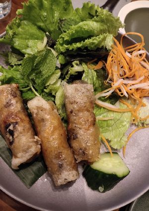 A picture of Vegetarian Spring Roll.