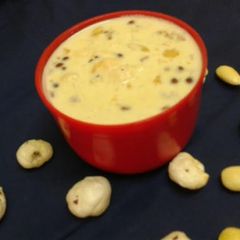 A picture of Makhana kheer.