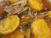 Gambar enoki mushroom