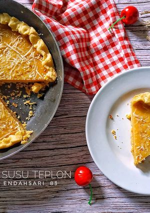 Foto resep Pie Susu Teplon Mudah dan Enak