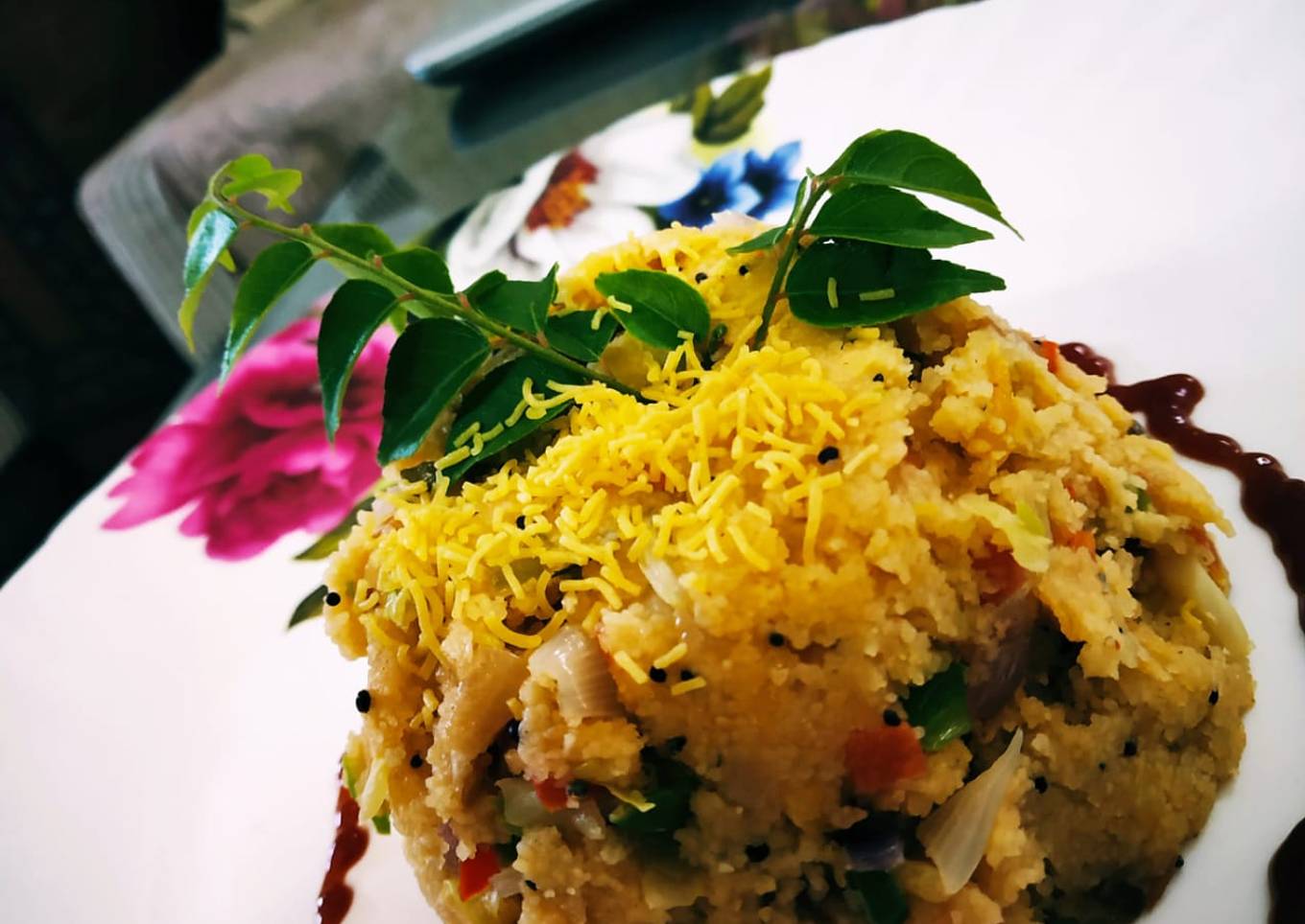 Vegetable upma