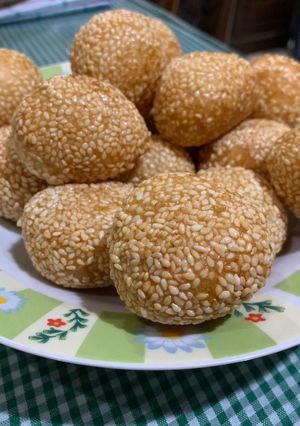 Foto resep Onde-onde empuk anti kopong anti gagal